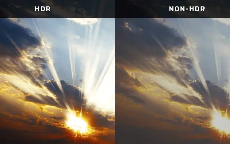 the difference between HDR and non-HDR pictures 